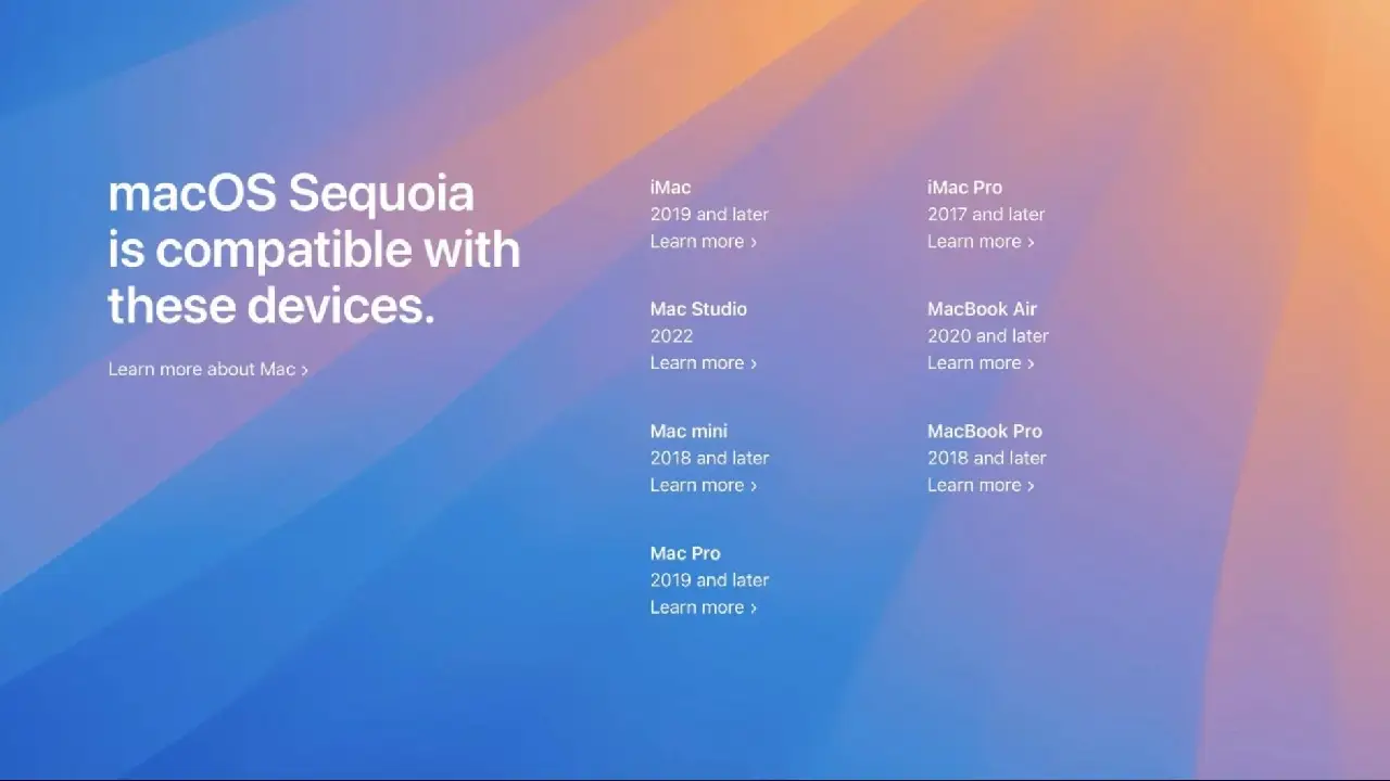 Key updates in macOS Sequoia