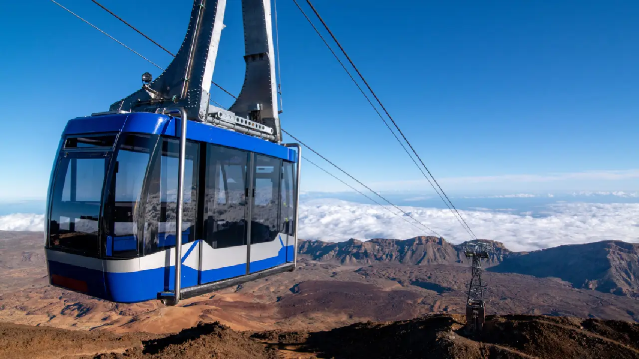 Mount teide cable car