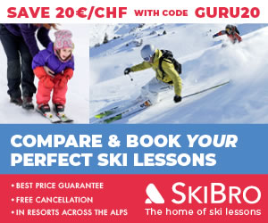 Discount ski and snowboard lessons in La Plagne