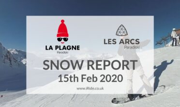 15.02.20 La Plagne snow and conditions February snow report