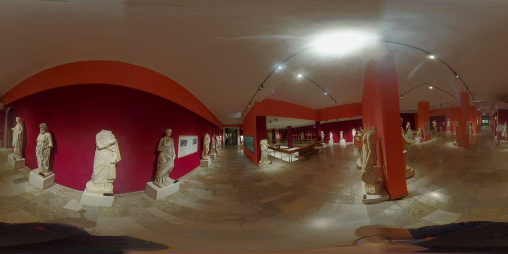 Antalya Museum 360 VR statues