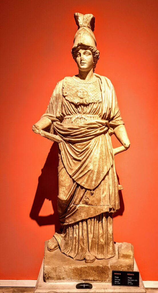 statues in Antalya Museum