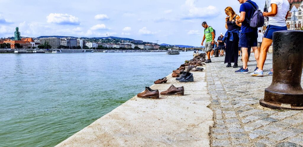 Budapest Shoes on the Danube Memorial to the shot Jews