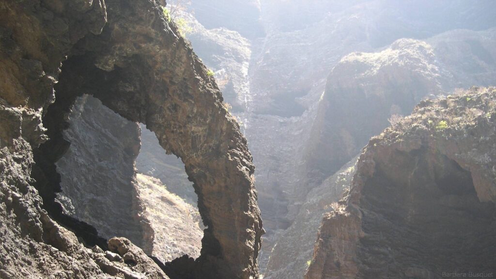 Hiking the gorge at Masca Tenerife